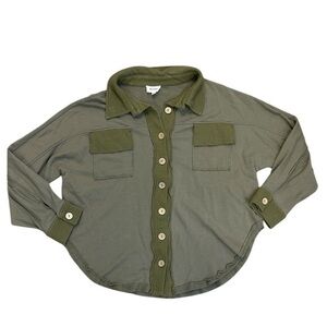 Heyson Green Button Down Shirt